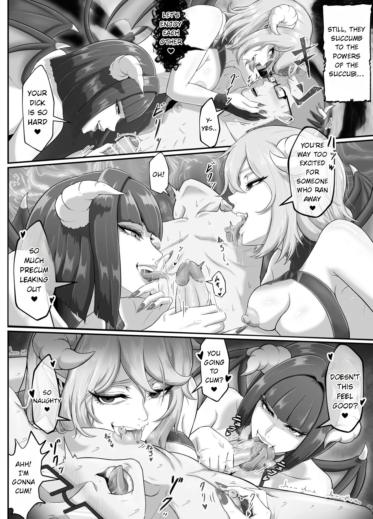 Hentai Manga Comic-Succubus Castle Conquest 1-Read-16